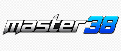 Logo master38 platform hiburan Indonesia